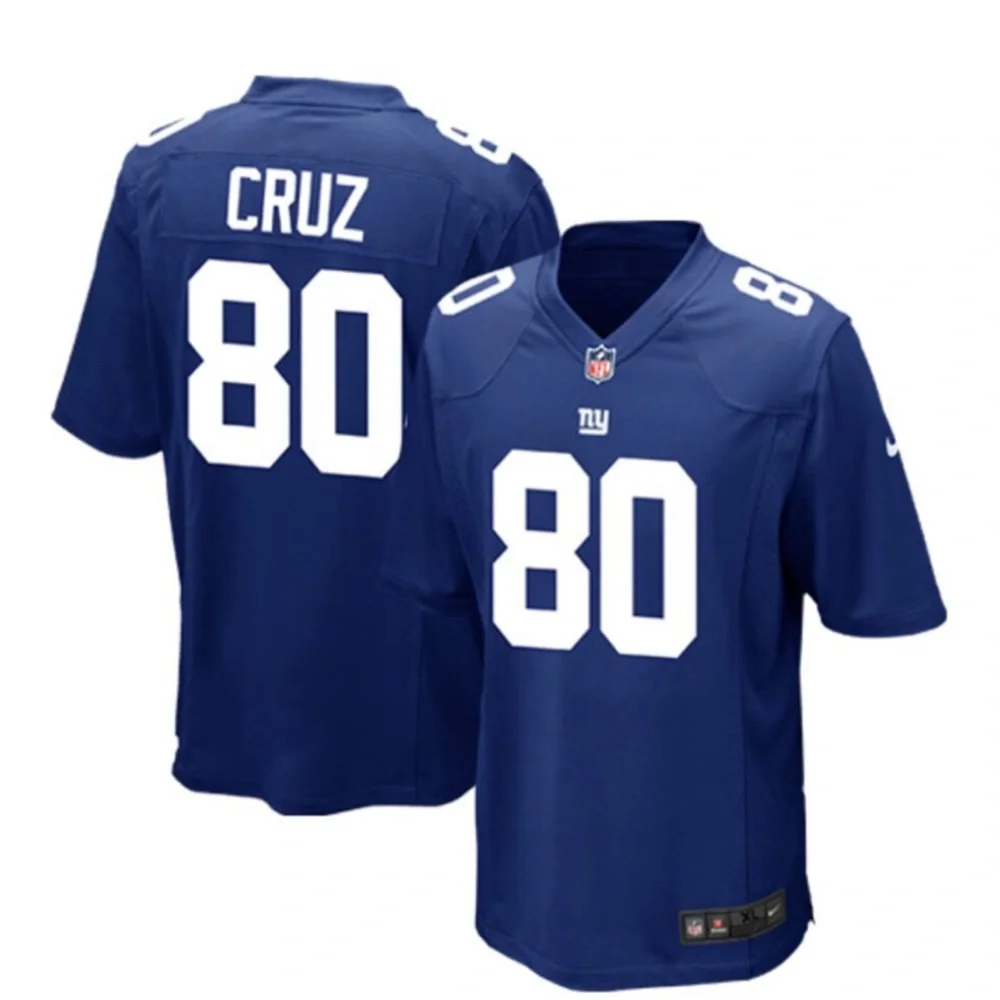 Cruz New York Giants Nike Youth Team Color Game Jersey – Royal Blue